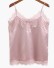 Damen-Tanktop mit Spitze B233 rosa