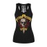 Damen-Tanktop mit Totenkopf-Print 3