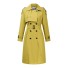 Damen-Trenchcoat A1842 gelb