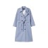 Damen-Trenchcoat P1330 hellblau