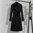 Damen-Trenchcoat P1582 schwarz