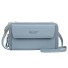 Damen-Umhängebrieftasche M226 hellblau