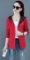 Damen Wendejacke P1471 rot