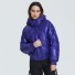 Damen Winter-Taillenjacke B664 lila