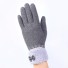 Damen-Winterhandschuhe mit Schleife J2850 grau