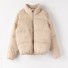 Damen-Winterjacke P1479 beige