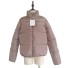 Damen-Winterjacke P1479 hellbraun