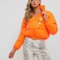 Damen-Winterjacke P1577 orange