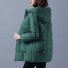 Damen-Winterjacke P1745 dunkelgrün