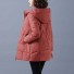 Damen-Winterjacke P1745 ziegelstein