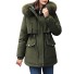 Damen-Winterjacke P1788 armeegrün