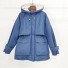 Damen-Winterjacke P1801 blau