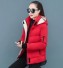 Damen-Winterjacke P1849 rot