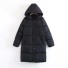 Damen-Winterjacke P2086 schwarz