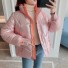 Damen-Winterjacke P2119 rosa