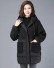 Damen-Winterjacke P2361 schwarz