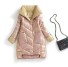 Damen-Winterjacke P2473 rosa