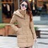 Damen-Winterjacke P2478 beige