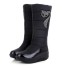 Damen-Winterstiefel mit Katze J1198 schwarz