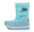 Damen-Winterstiefel mit Klettverschluss J3230 hellblau