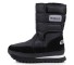 Damen-Winterstiefel mit Klettverschluss J3230 schwarz