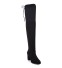 Damen Winterstiefel Overknee A1 schwarz