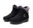 Damen-Winterstiefeletten mit Fell J1816 schwarz