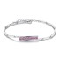 Damenarmband mit Steinen H162 rosa