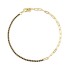 Damenarmband mit Steinen P81 golden