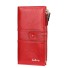 Damenbrieftasche aus Leder M129 rot