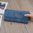 Damenbrieftasche mit Hirsch M255 blau