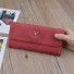 Damenbrieftasche mit Hirsch M255 rot