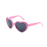 Damenbrille mit Herzeffekt rosa