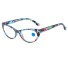 Damenbrille mit Sehstärke +1,50 P3850 blau