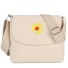 Damenhandtasche aus Cord beige