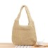 Damenhandtasche aus Stroh M1374 creme