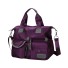 Damenhandtasche M864 dunkelviolett