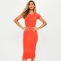 Damenkleid Cleopatra orange