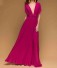 Damenkleid J3268 dunkelrosa