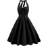 Damenkleid mit Band A2812 6