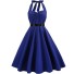 Damenkleid mit Band A2812 5