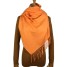 Damenmode-Kaschmirschal J3253 orange