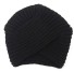 Damenmütze - Turban J2318 schwarz