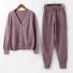 Damenpullover und Hose B879 hellviolett