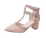 Damenpumps mit Stilettoabsatz beige