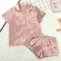 Damenpyjama P2588 rosa