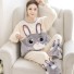 Damenpyjama P2604 grau