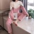 Damenpyjama P2605 rosa