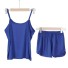 Damenpyjama P2609 blau