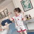 Damenpyjama P2651 rot